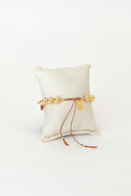 Abacus Row Moon Flower Bracelet - No. 15