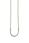 Abacus Row Nootka Necklace - Coast