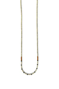 Abacus Row Nootka Necklace - Tundra