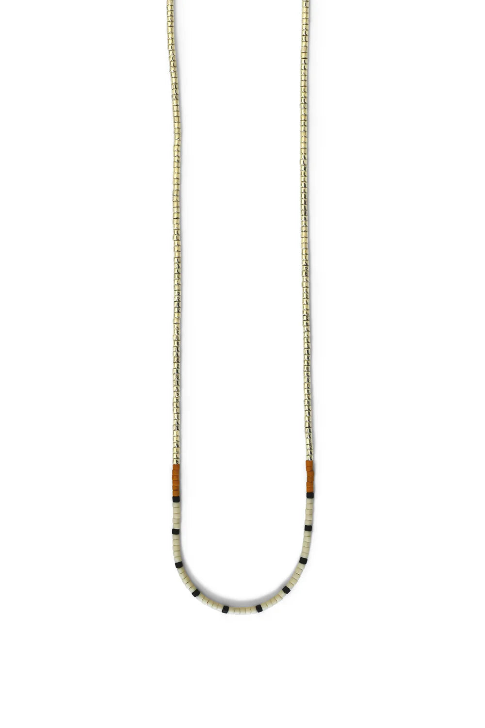 Abacus Row Nootka Necklace - Tundra