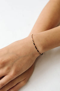 Abacus Row Rhea Bracelet - Ink - 6.0"