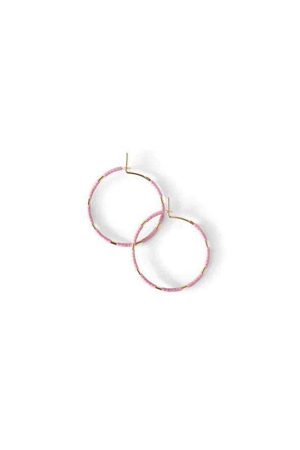 Abacus Row Callisto Hoops - Blossom