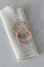 Load image into Gallery viewer, Abacus Row Callisto Hoops - Blossom
