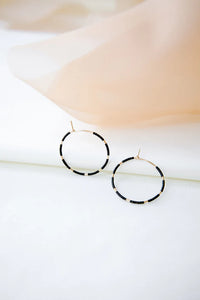 Abacus Row Callisto Hoops - Ink