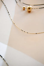 Load image into Gallery viewer, Abacus Row Arche Necklace - Ink
