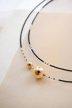 Load image into Gallery viewer, Abacus Row Carme Necklace - Ink
