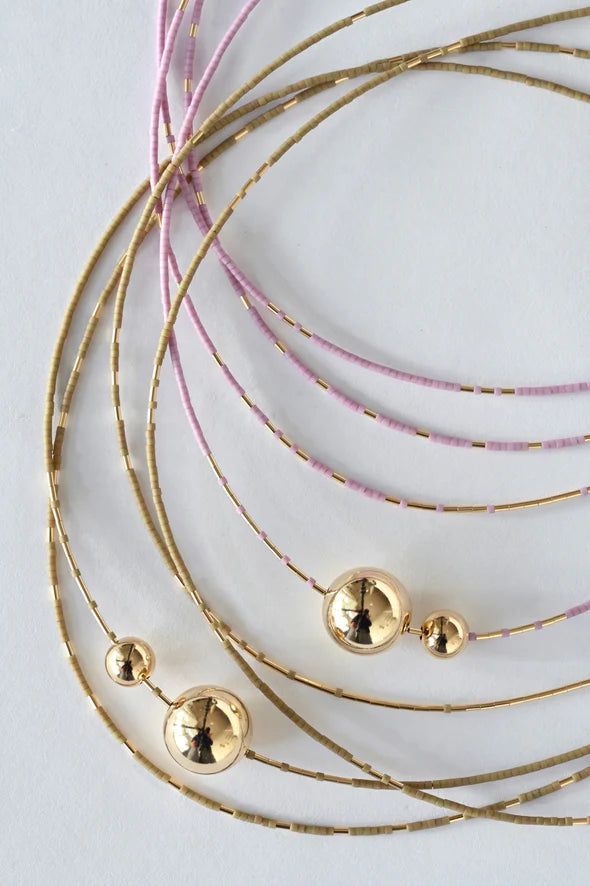 Abacus Row Mimas Necklace - Blossom
