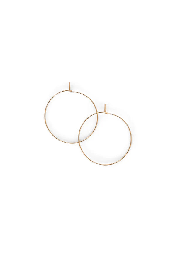 Abacus Row Simple Hoops -Tiny