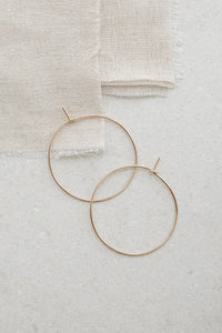 Abacus Row Simple Hoops -Tiny