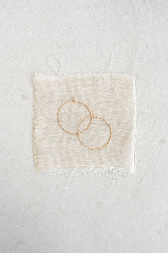 Abacus Row Simple Hoops - Large