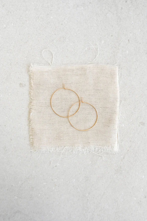 Abacus Row Simple Hoops - Large