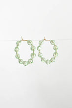 Load image into Gallery viewer, Abacus Row Snow-in-Summer Earrings
