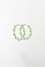 Load image into Gallery viewer, Abacus Row Snow-in-Summer Earrings
