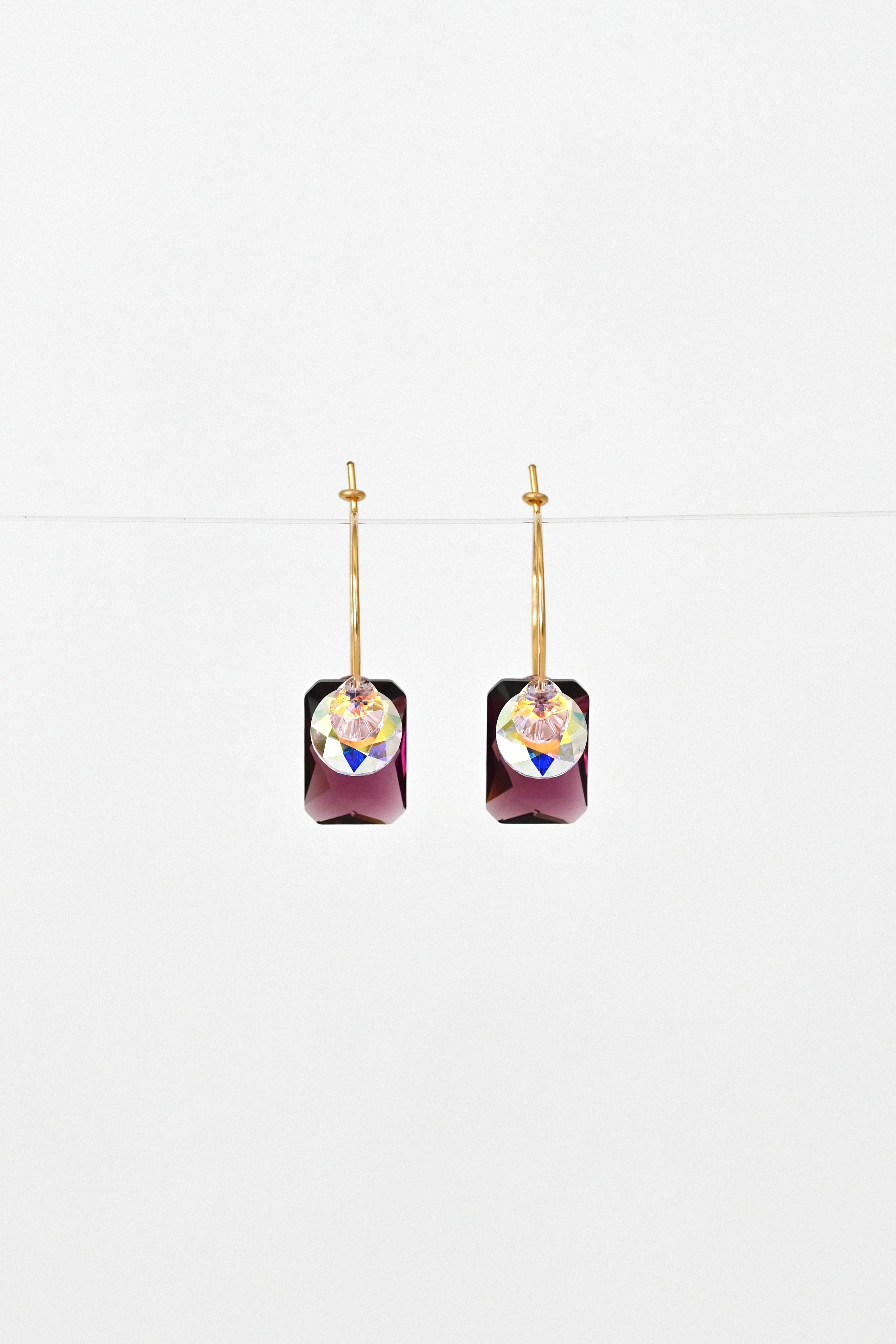 Abacus Row Sweet Pea Earrings - No. 35