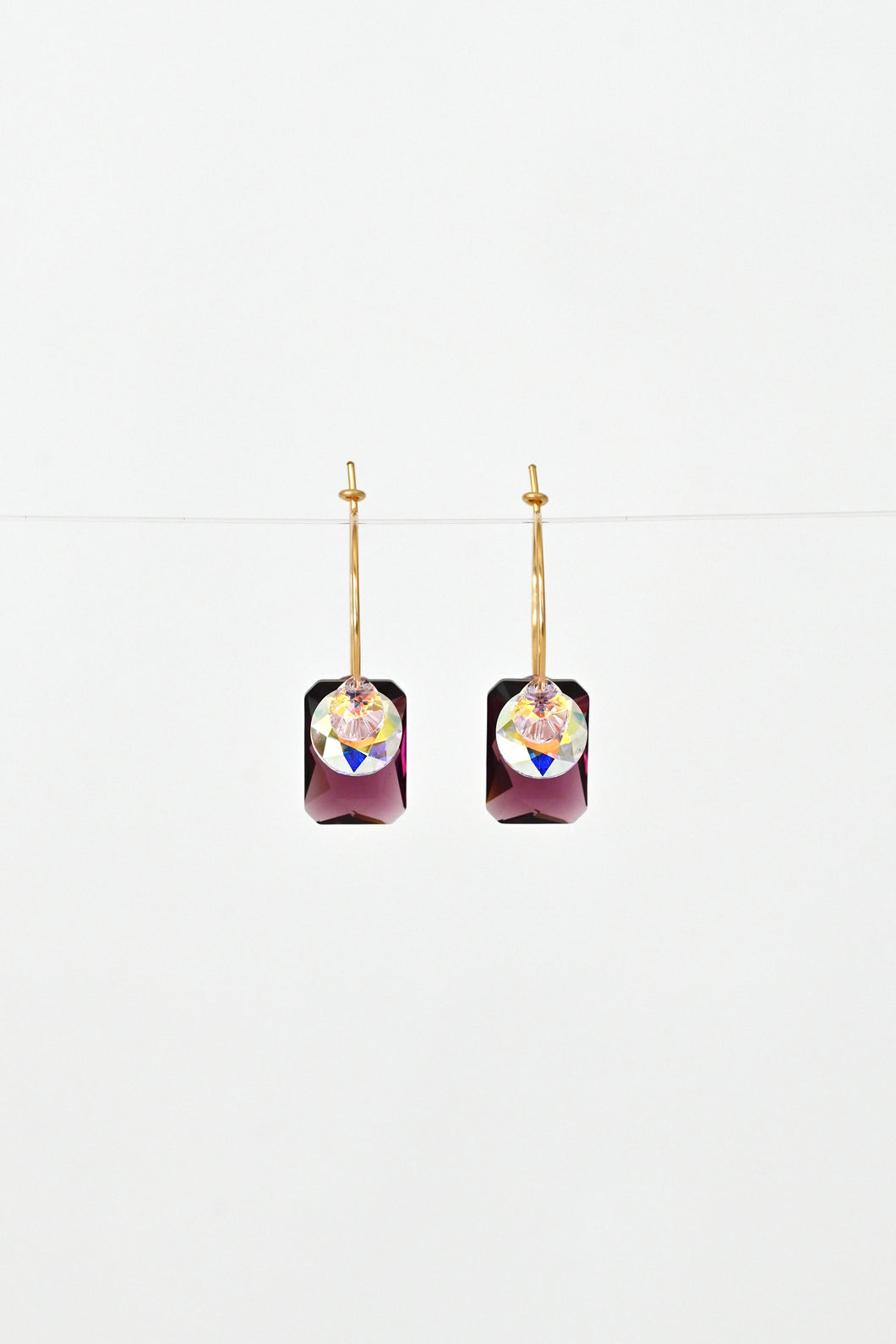 Abacus Row Sweet Pea Earrings - No. 35