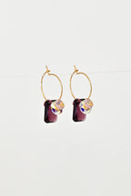 Abacus Row Sweet Pea Earrings - No. 35