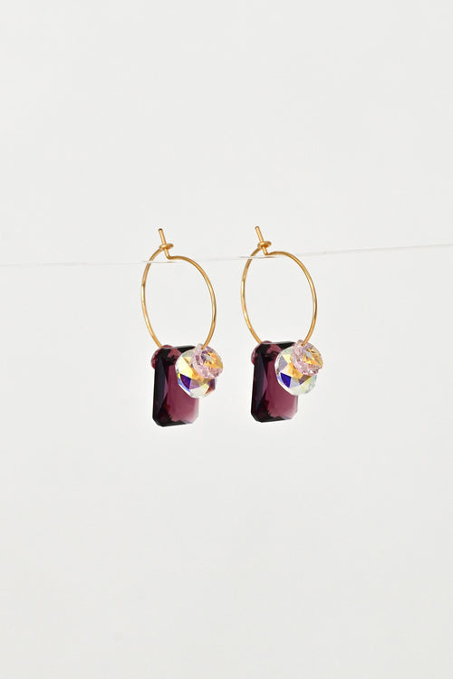 Abacus Row Sweet Pea Earrings - No. 35