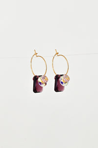 Abacus Row Sweet Pea Earrings - No. 35