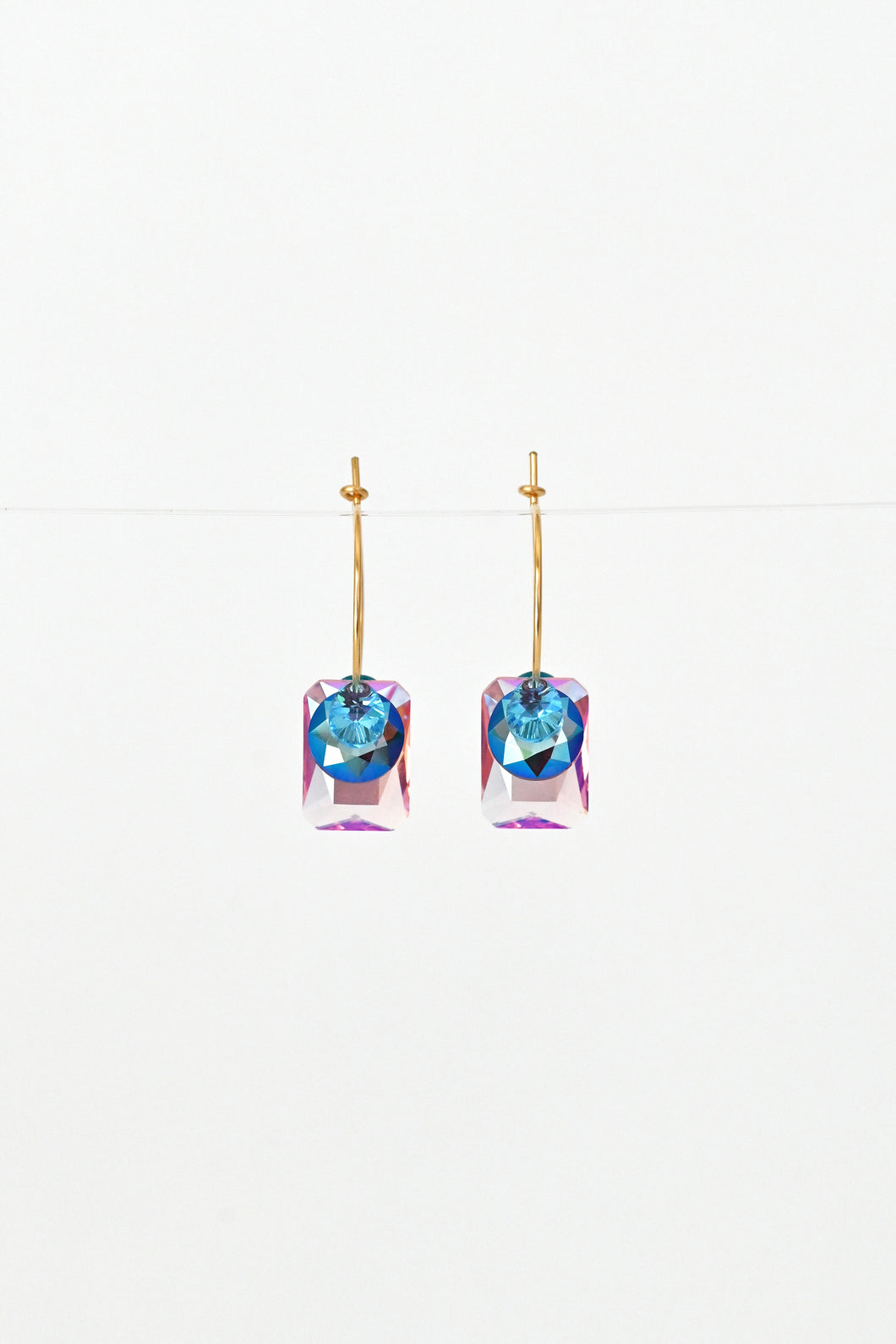 Abacus Row Sweet Pea Earrings - No. 36