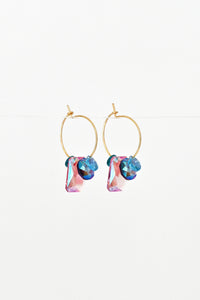 Abacus Row Sweet Pea Earrings - No. 36