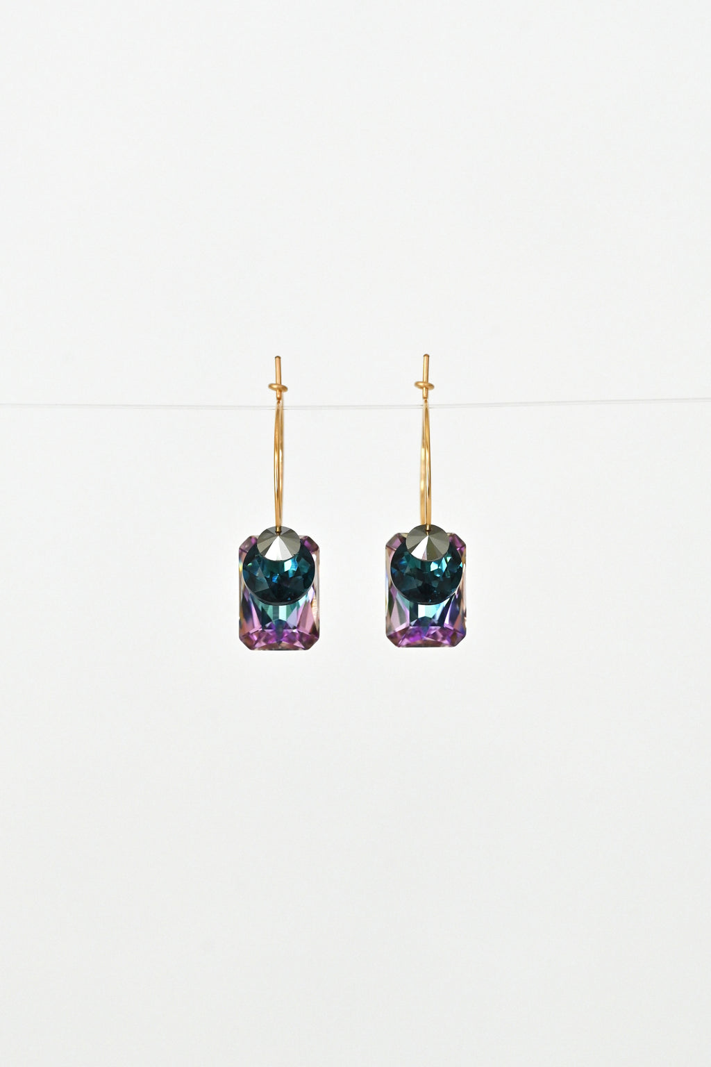 Abacus Row Sweet Pea Earrings - No. 37*