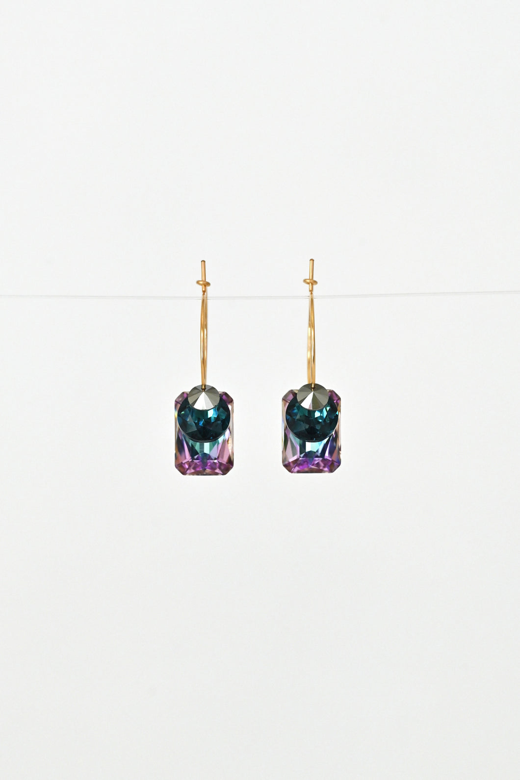 Abacus Row Sweet Pea Earrings - No. 37*