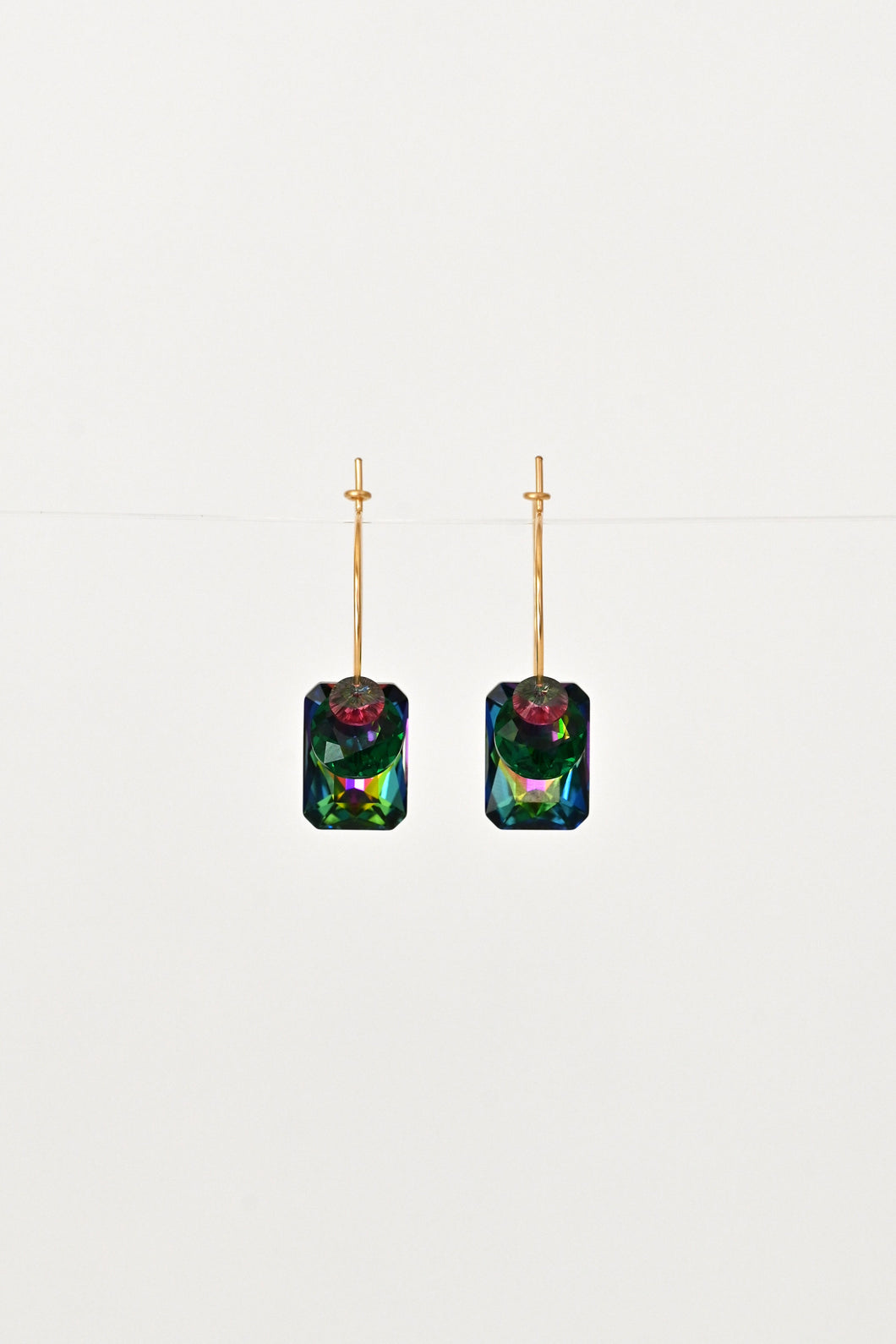 Abacus Row Sweet Pea Earrings - No. 40*