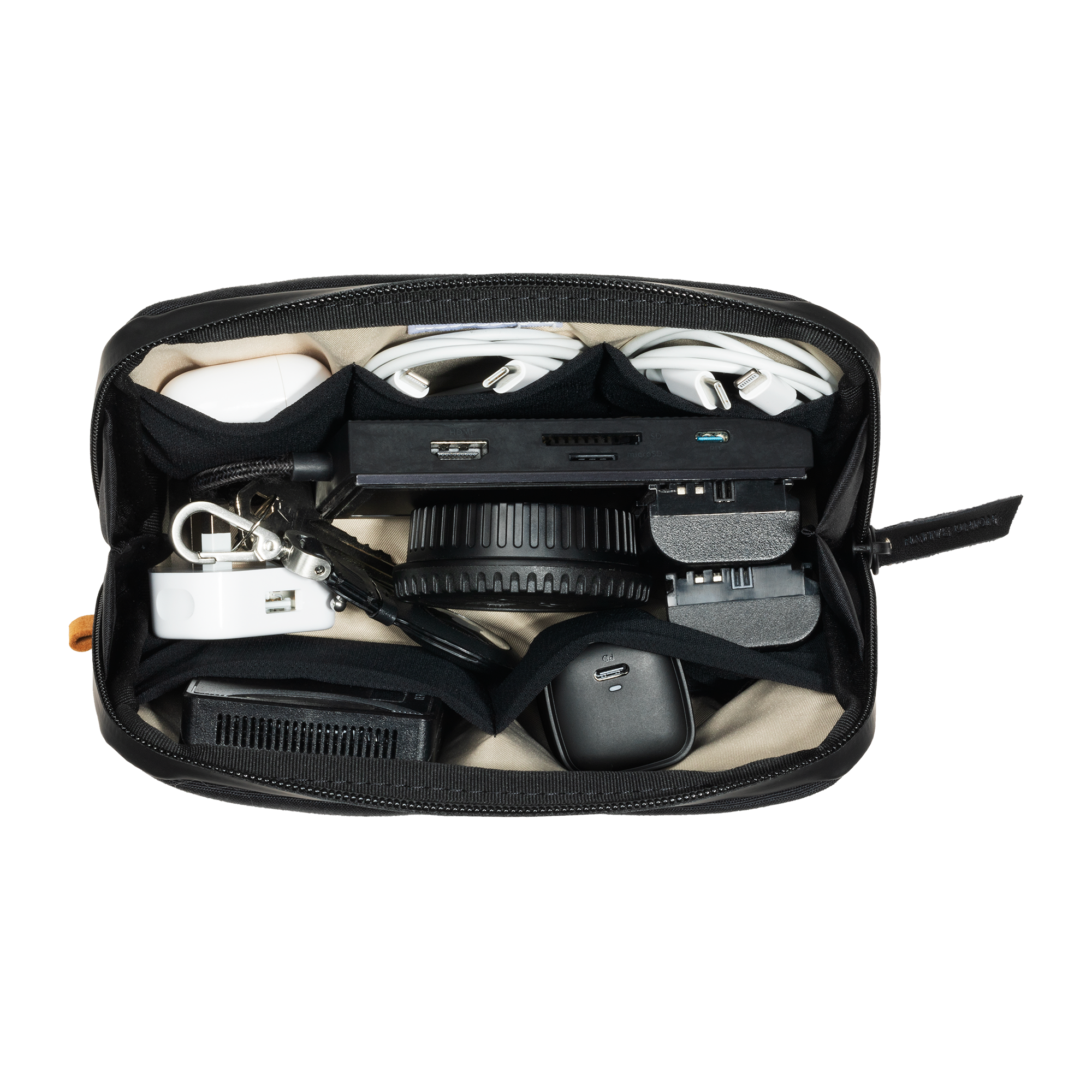 Native Union Paris - W.F.A Tech Organizer: Black