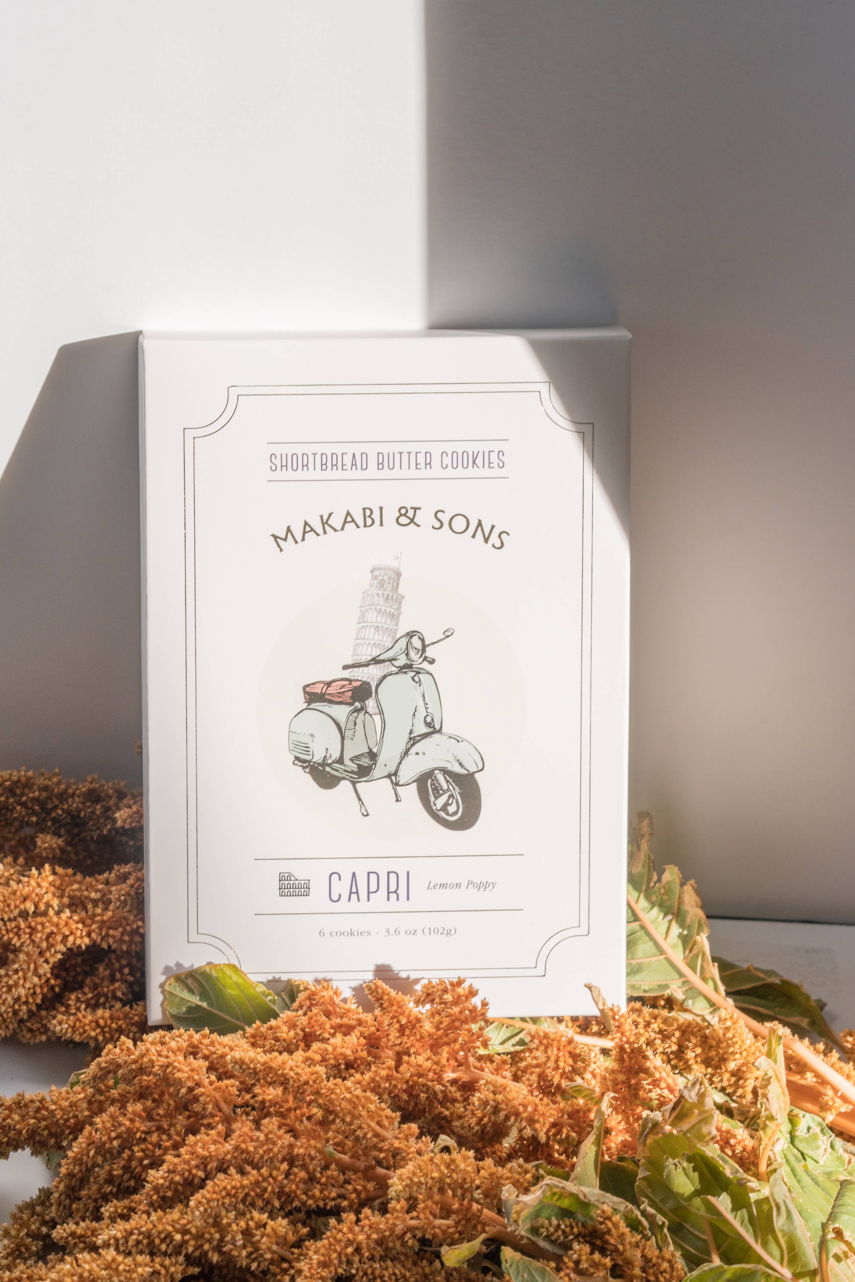 Makabi & Sons - Lemon Poppy Cookies - Capri