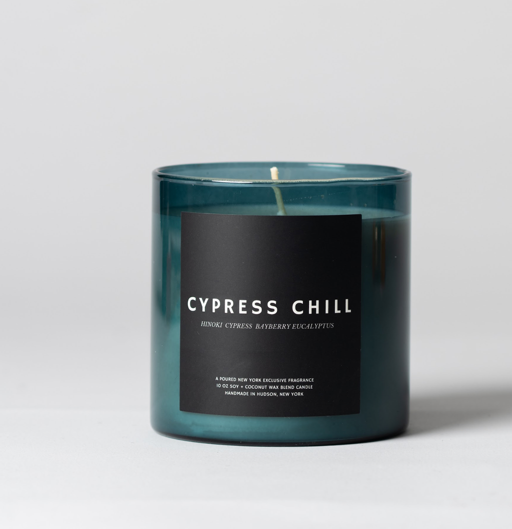 Poured New York - CYPRESS CHILL | 10oz Candle