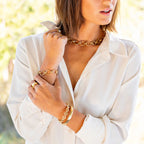Capucine De Wulf Cleopatra Ring Band - Gold