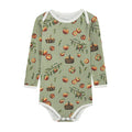 Milkbarn Cotton Long Sleeve One Piece | Apple Orchard