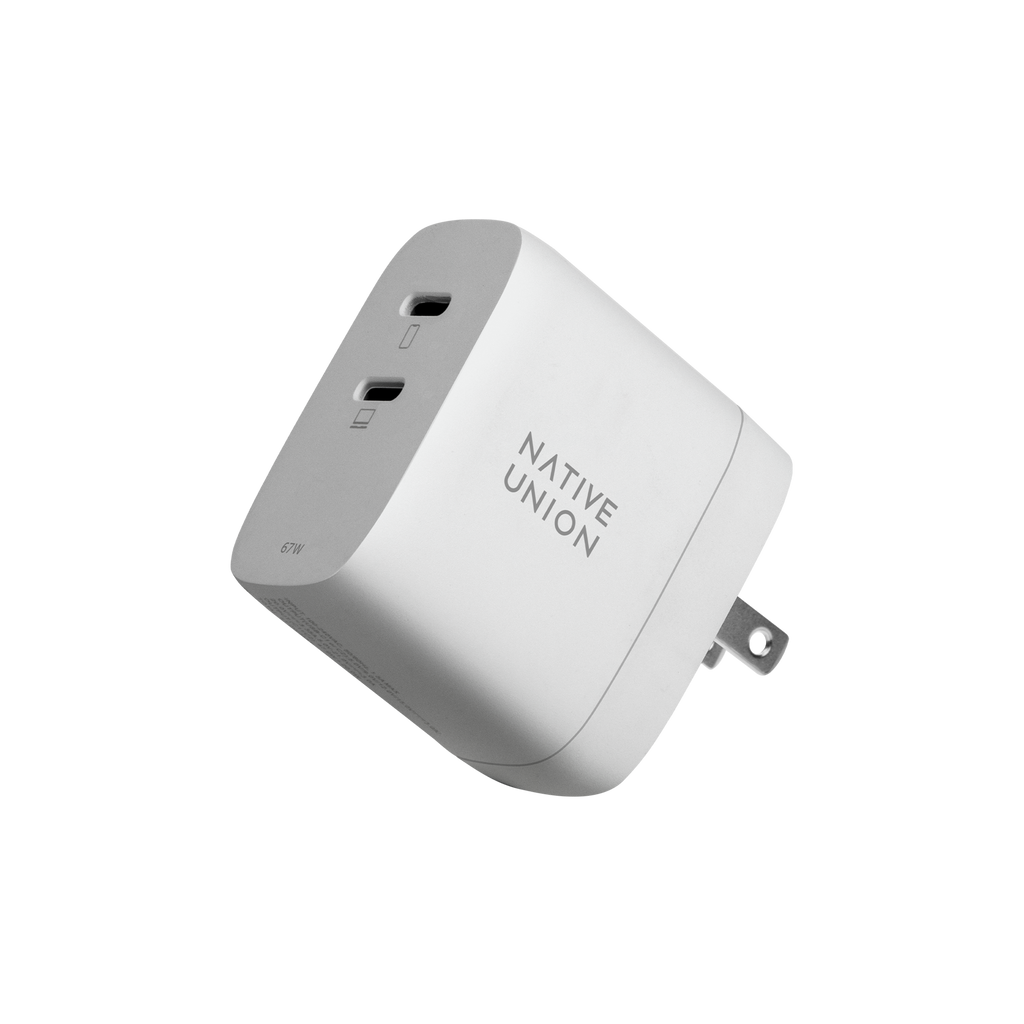 Native Union Paris - Fast GaN Charger PD 67W: Black