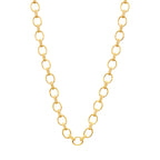 Capucine De Wulf Cleopatra Small Link Necklace 16" + 2" - Gold