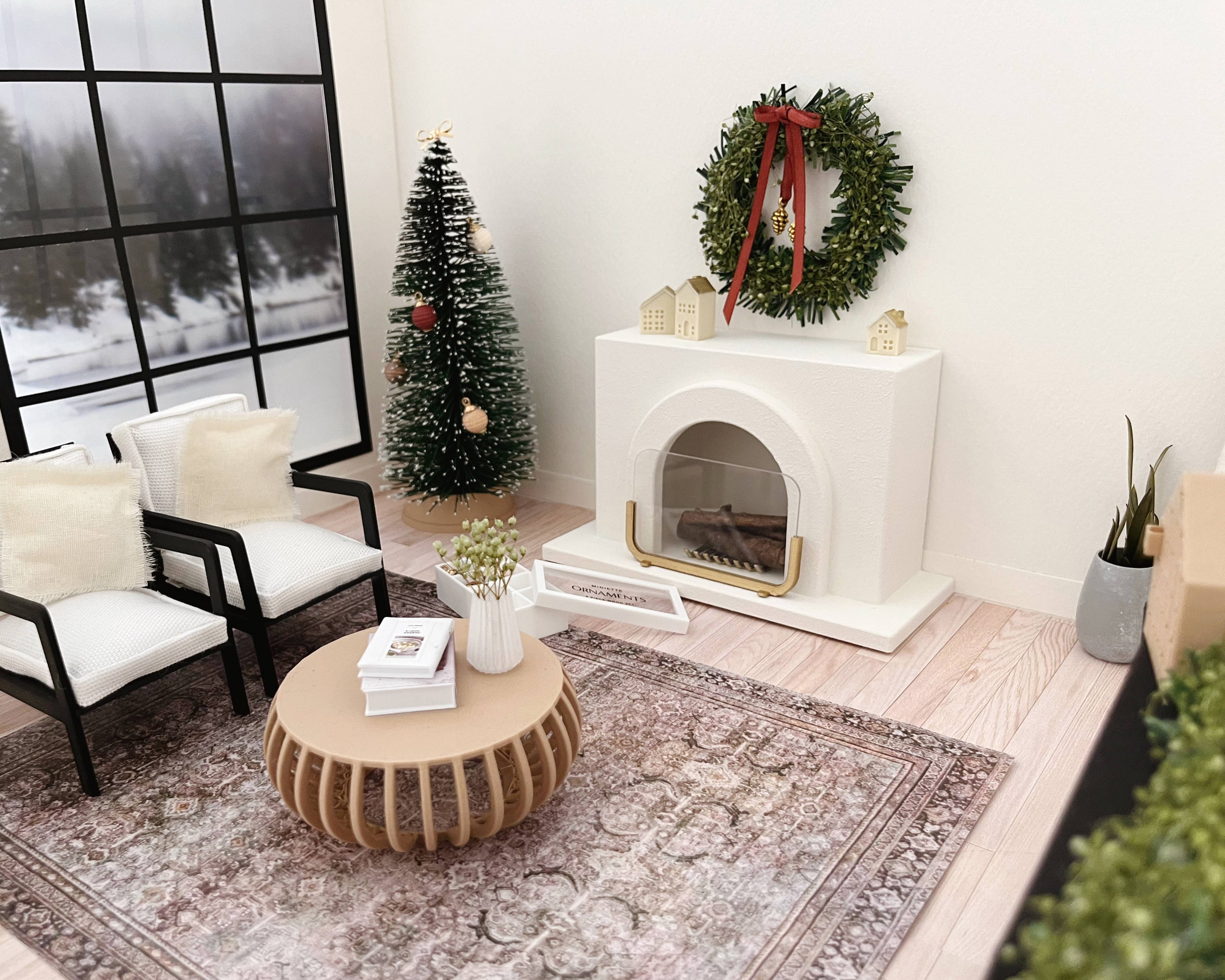 Miniette - Mini & Bright Holiday Set: Festive Miniature Dollhouse Decor