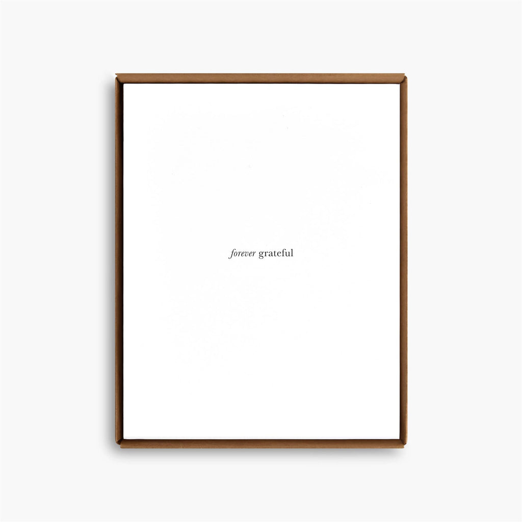 Souvenir Stationery - Forever Grateful - Boxed Cards | Set of 6