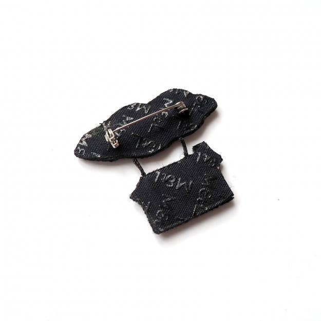 Macon & Lesquoy - Brooch - Flying House