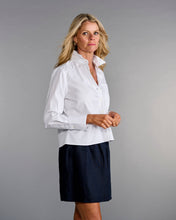 Load image into Gallery viewer, Claridge + King - The Crop in Crisp White: L
