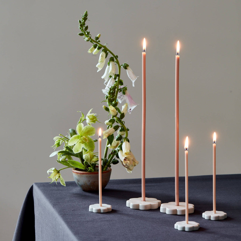 The Floral Society - Beeswax Long Stem Candles: Blossom