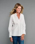 Claridge + King - The Annie Shirt in Crisp White: L