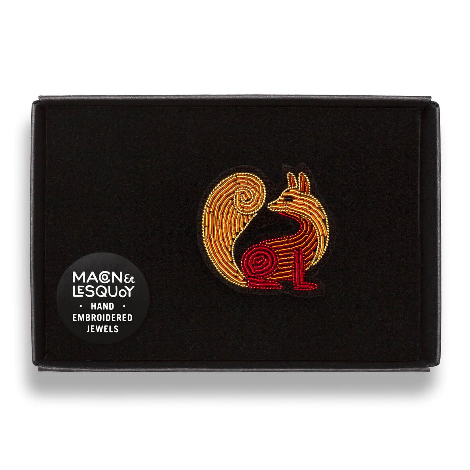 Macon & Lesquoy - Brooch - Fox