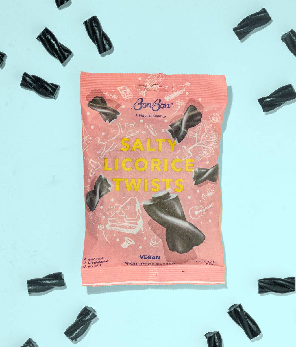 BonBon NYC - Licorice Twist - Swedish Candy 4.2oz (120g)