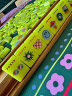 Peace Love Mahjong - Mod Tiles  | Chartreuse
