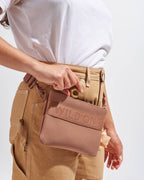 Wild One - Recycled Knit Eco Cross Body Treat Pouch: Black