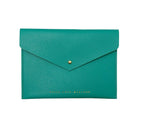 Peace Love Mahjong - Card Clutch: Large | Serentity Blue
