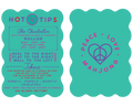 Peace Love Mahjong - Mahjong Tile Shufflers + Hot Tips/Set of Two: Aqua