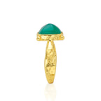 Capucine De Wulf Mystic Eye Gem Ring - Green Onyx