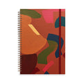 Moglea - Rouge Composition B5 Notebook: Blank Pages