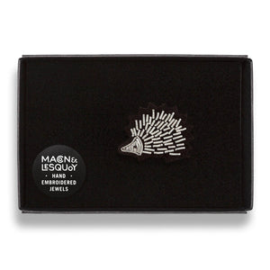 Macon & Lesquoy - Brooch - Hedgehog