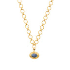 Capucine De Wulf Cleopatra Pendant - Blue Labradorite